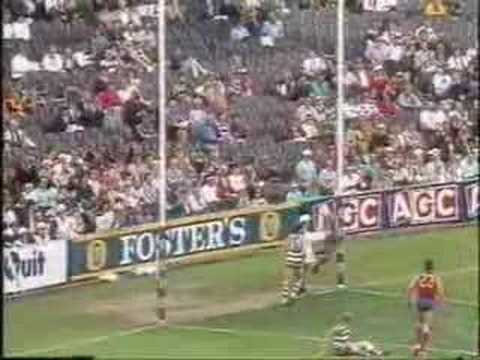 Fitzroy 1989 Reserves Grand Final - Doc Wheildon