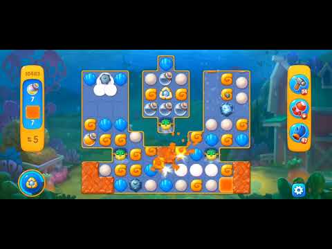 Fishdom Easy Level 10463 (with ingame lightning booster) @choraelmin