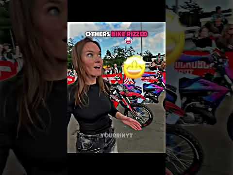 Normal bike rizz VS Last woman (she cooked) ☠️😈 #usa