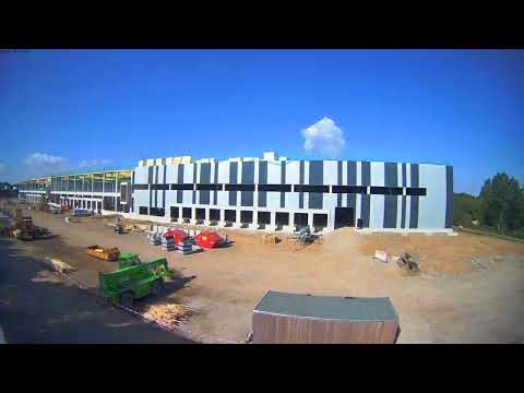 Logistic Campus Düren Neubau Timelapse