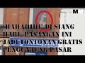 HAHAHIHI DI SIANG HARI PASANGAN INI JADI TONTONAN GRATIS PENGUNJUNG PASAR