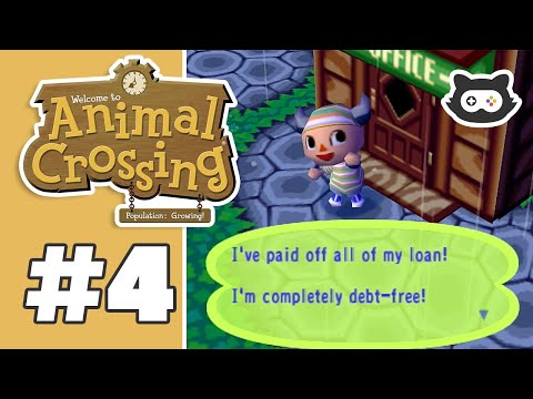Let's Play: Animal Crossing Gamecube in 2021 (Episode 4: Paying First Debt & Playing Football)