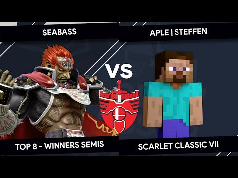 Scarlet Classic VII - SeaBass (Ganondorf) vs Steffen (Steve) - Top 8 - Winners Semis
