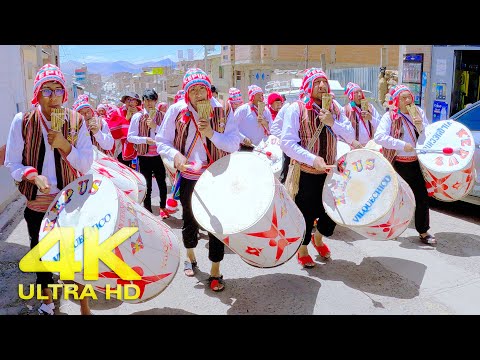 Sikuris Juventud "LOS K'EPUS" de Vilquechico ▶ Video en 4K ▶Concurso de Sikuris 2022 | Pasacalle