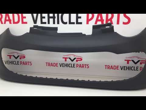 Fits Citroen C1 2005-2009 Front Bumper Primed No Pdc Or Washer Holes video