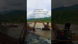 Download lagu Alhamdulillah Akhir Sudah bisa di Alihkan Air ya, Menghubungkan kec badar dan darul hasanah mp3