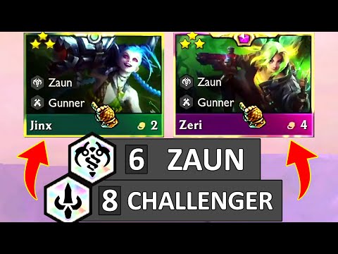 8 Challenger 6 Zaun Jinx & Zeri...⭐⭐⭐ PEW-PEW