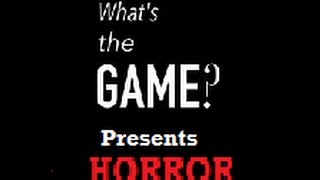 What's the Game Improv Horror
