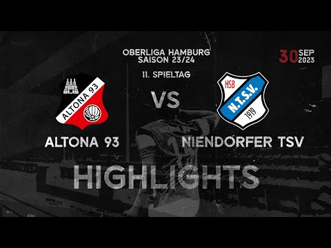 Altona 93 vs. Niendorfer TSV | 11. Spieltag Oberliga Hamburg | Highlights