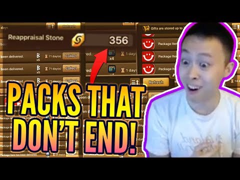 You WONT BELIEVE How Many PACKS! - INFINITE Rune / Reapp / Immemorial PACKS! - Summoners War