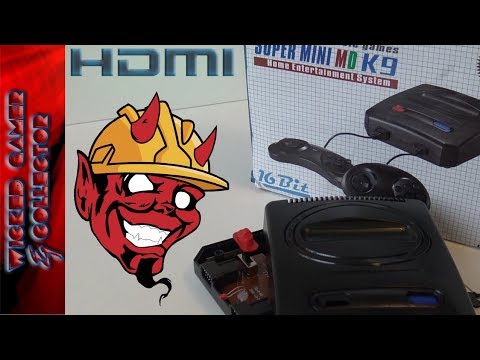 Sega K9 16-bit Retro Game Console TEARDOWN !! | What's inside ??
