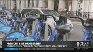 Citi Bike Offering Free Month To NYCHA Residents, SNAP Recipients