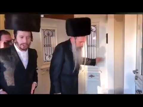 MBD & Shloime Gertner Lighting The Chanukah Menorah