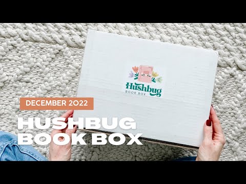 Hushbug Book Box Unboxing December 2022