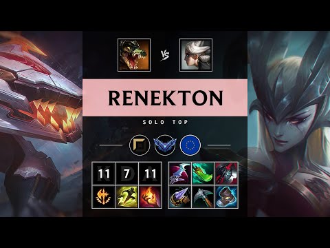 Renekton Top vs Camille - EUW Diamond Patch 25.17