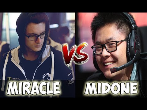 Secret Midone Ember Spirit vs Miracle Nightstalker and Matumaba Faceless Void