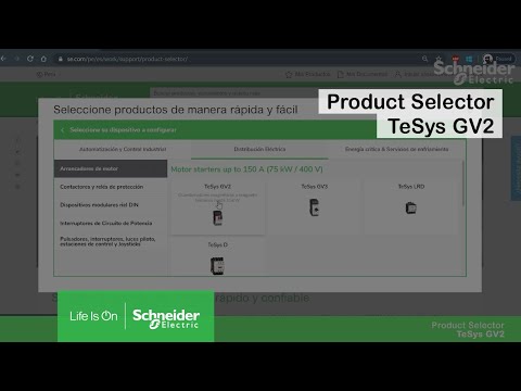 Imagen de ¿Cómo seleccionar guardamotores TeSys Deca GV2? (Product selector)
