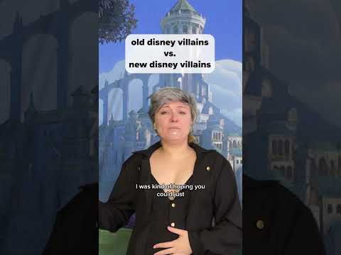 Old Disney Villains vs. New Disney Villains