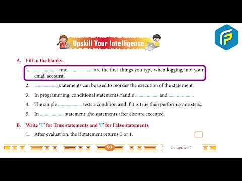 Franklin Computer Class 7 Chapter 8 Conditional Statement In Python
