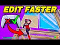 How To EDIT FASTER On CONTROLLER Remove INPUT DELAY Fortnite Tutorial