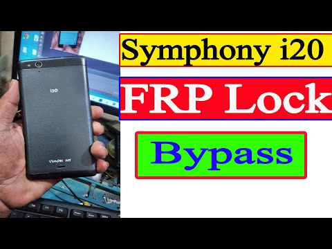 Symphony I20 Frp Lock Bypass, Reset FRP, I20 Google Account Remove, How To Remove Frp Lock Reset i20