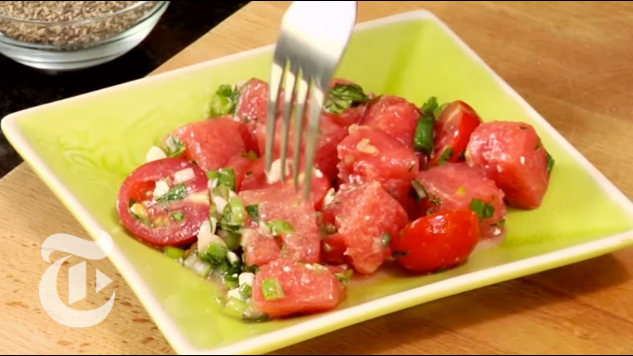 Watermelon and Tomato Salad | The New York Times