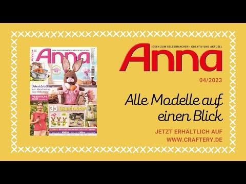 Zeitschrift Anna 4/23 - alle Modelle auf einen Blick