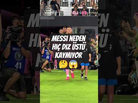 MESSİ NEDEN DİZ ÜSTÜ KAYMADI!!