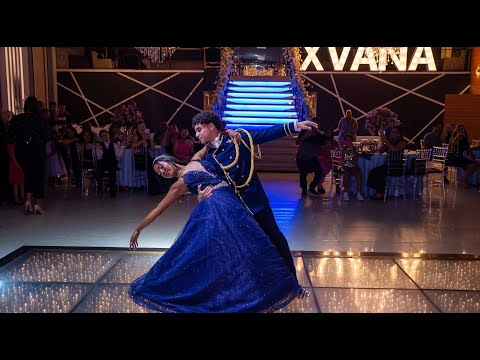 Muita emoção ! A Melhor Valsa  Pai e Príncipe  ( 15 anos Ana Clara ) coreografia completa 4K
