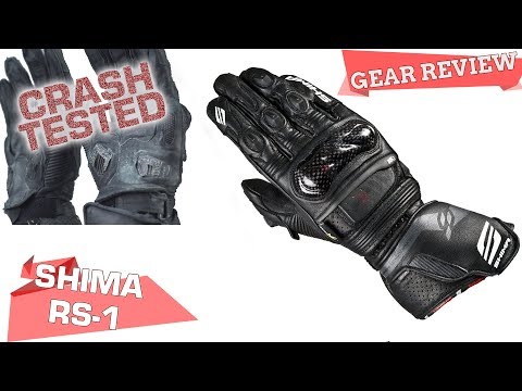 Shima RS-1 Gloves | CRASH TESTED! | Riding Gear Review | ZigWheels.com