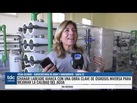 CHAÑAR LADEADO | AVANZA CON LA OBRA CLAVE DE ÓSMOSIS INVERSA PARA MEJORAR LA CALIDAD DEL AGUA