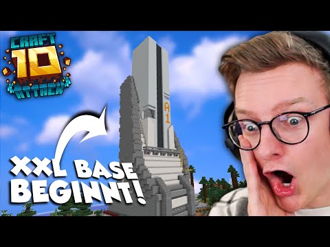 MEIN XXL BASE PROJEKT BEGINNT! RIESEN TURM! - CRAFTATTACK 10 - #13