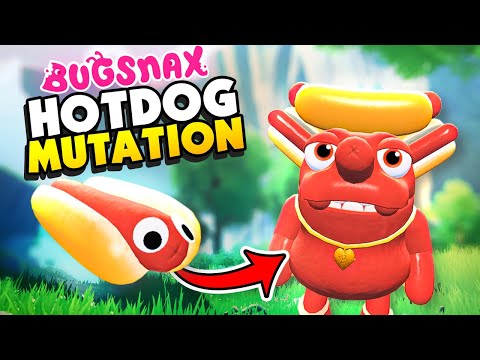 Evolve into a HOTDOG MONSTER From Eating Too Many HOTDOGS! - Bugsnax