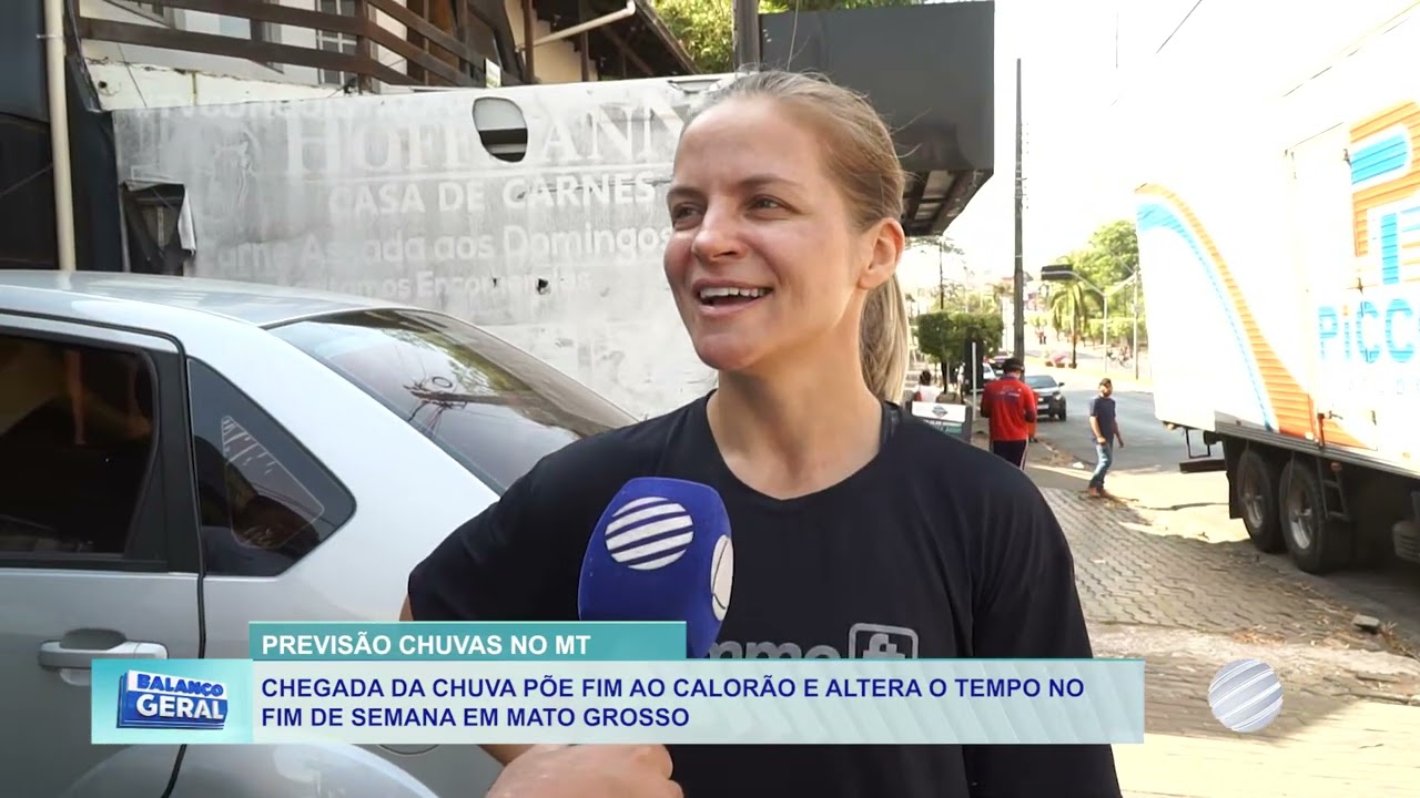 Fim do Calorão: Chuva Muda o Tempo no Fim de Semana em Mato Grosso