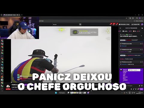 PANICZ DEIXOU O CORINGA ORGULHOSO FAZENDO LIVE