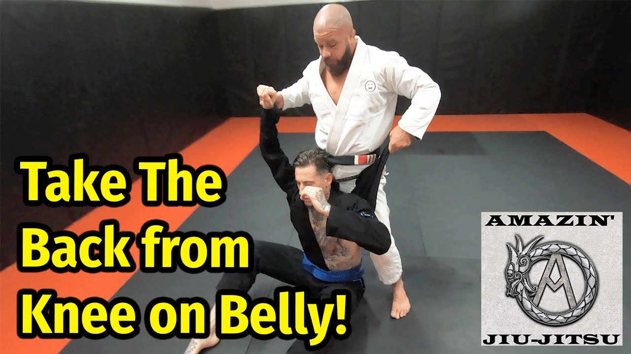 Knee on Belly to Back Take Transition