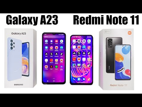 SAMSUNG Galaxy A23 vs Xiaomi Redmi NOTE 11 SPEED TEST