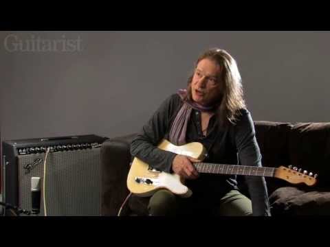 Robben Ford on his blonde 1960 Telecaster
