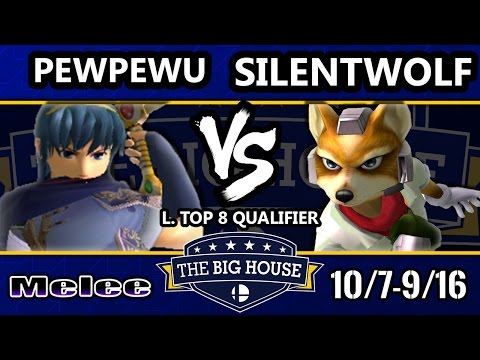 TBH6 SSBM - CLG | PewPewU (Marth) Vs. Silentwolf (Fox) - Smash Melee Losers Top 8 Qualifier