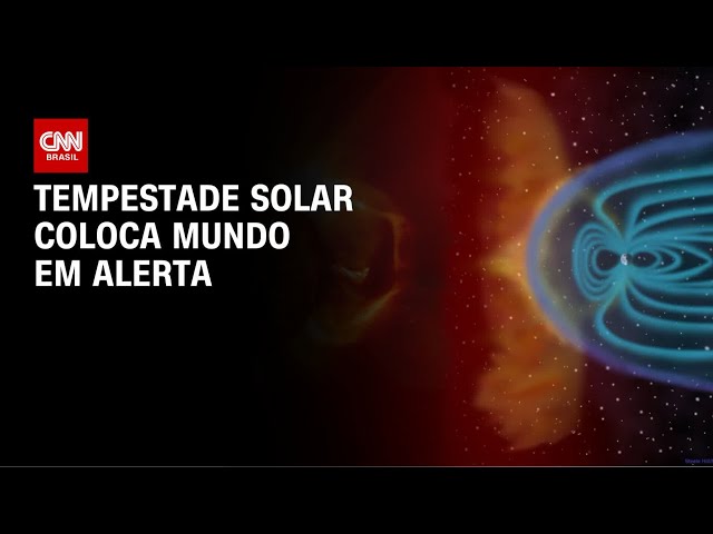 Poderosa tempestade solar coloca mundo em alerta nesta noite | LIVE CNN