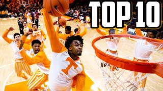 TOP 10 TENNESSEE WARM UP DUNKS!!!