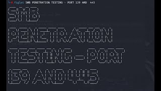 SMB(SAMBA) Penetration Testing on Metasploitable 2 (Port 139 & 445)