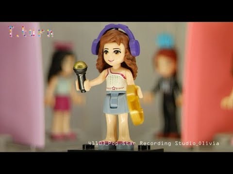 Lego Friends Minifigures 41103 Pop Star Recording Studio 'Olivia'