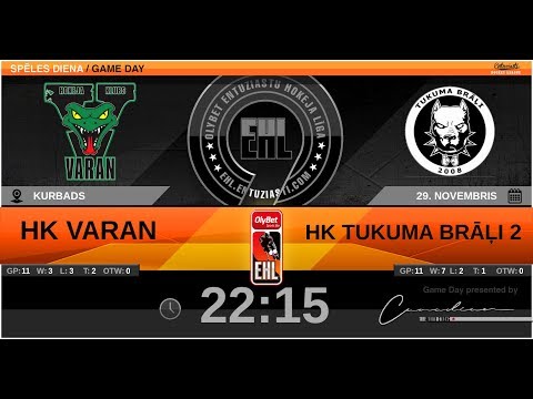 2019 11 29 Varan - Tukuma Brāļi 2