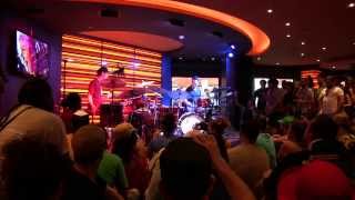 Stanton Moore & Adam Deitch DRUM OFF 1/7/14 Jam Cruise (Part 1 of 3)