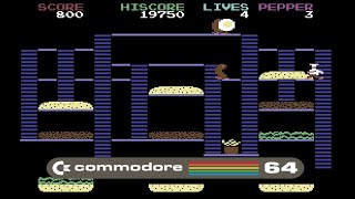 Commodore 64 Games - Burger Time '97