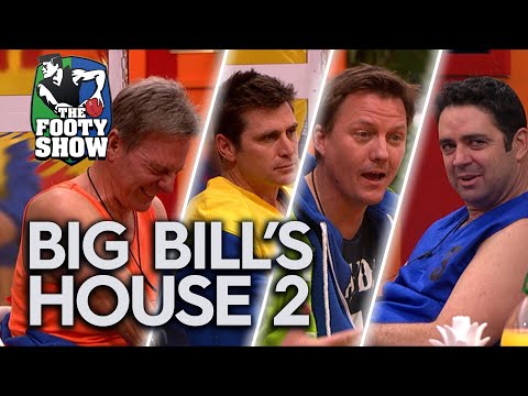 The boys confront each other with home truths in Big Bill's House 2! (2014) | The Footy Show Vault