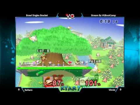 KTAR 7 - Keitaro (Diddy Kong) Vs. Vinnie (Ice Climbers) - Bracket - SSBB