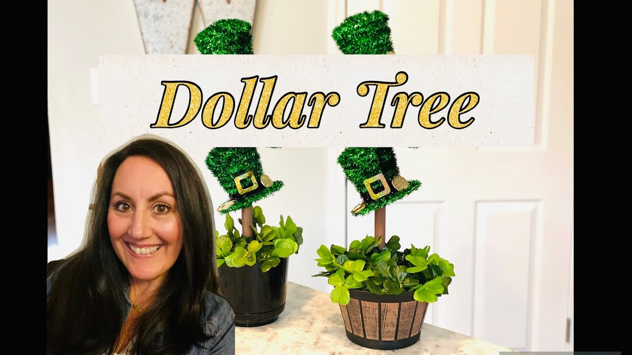 ☘️ ST. PATRICK’S DAY TOPIARIES ☘️ | DOLLAR TREE DIY ☘️