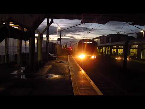 IE 29000 Class DMU 29420 4 Car Arriving At Greystones Bound For Dundalk Via Dublin Connolly !!